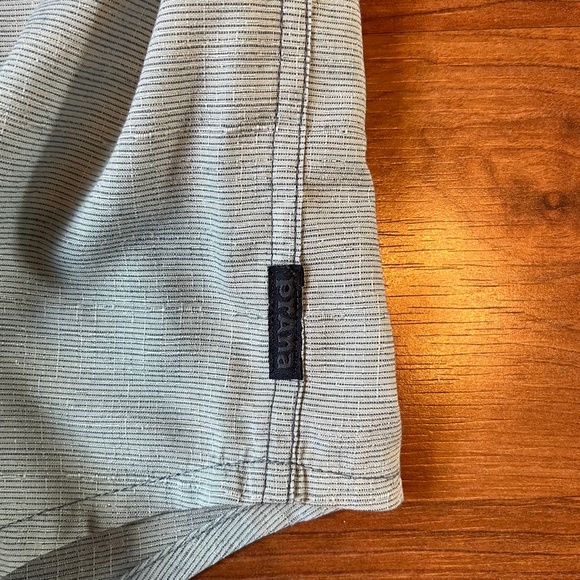 prAna Men's XL dark and light grey short sleeved shirt - Picture 4 of 8